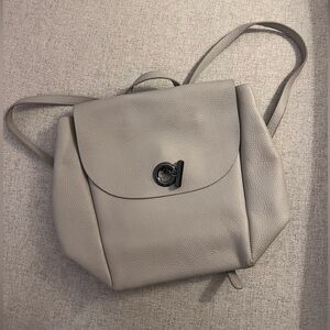 Botkier Gray Leather Women's Backpack